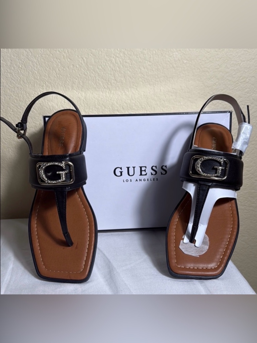 Guess Arenna T-strap sandals